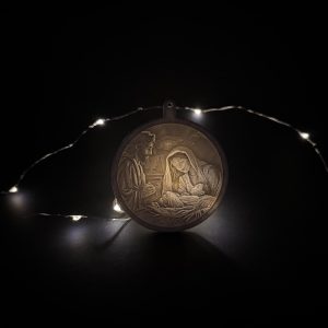 3D-Lichtornament „Heilige Nacht“